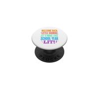 Welcome Back Little Sigmas let's make this school year lit PopSockets Adhesive PopGrip