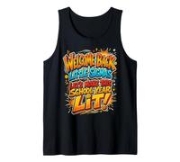 Welcome Back Little Sigmas Let's Make This School Year lit Tank Top