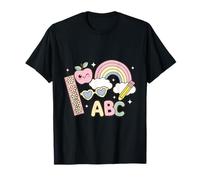Welcome Back School Shirt Book Pencil Paintbrush Smiles T-Shirt