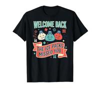 Welcome Back The Ice Packs Missed You School Nurse Student Value Graphic T-Shirt, Men, Black, M
