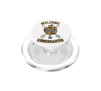 Welcome Back To Kindergarten Leopard Print PopSockets PopGrip for MagSafe