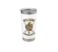Welcome Back to Kindergarten Leopard Print Stainless Steel Insulated Tumbler