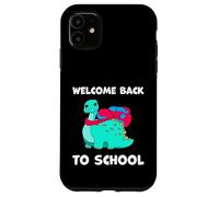 Welcome Back to School dinosaur stegosaurus biology teachers Case for iPhone 11