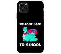 Welcome Back to School dinosaur stegosaurus biology teachers Case for iPhone 11 Pro Max