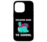 Welcome Back to School dinosaur stegosaurus biology teachers Case for iPhone 14 Pro Max
