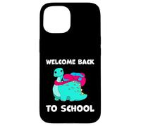 Welcome Back to School dinosaur stegosaurus biology teachers Case for iPhone 15
