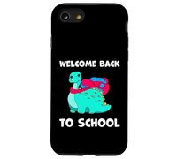 Welcome Back to School dinosaur stegosaurus biology teachers Case for iPhone SE (2020) / 7/8