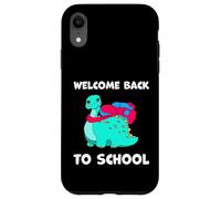 Welcome Back to School dinosaur stegosaurus biology teachers Case for iPhone XR