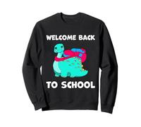 Welcome Back to School dinosaur stegosaurus biology teachers Sweatshirt