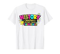 Welcome Back to School First Day History Ready Learning Value Graphic T-Shirt