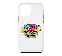 Welcome Back to School First Day Math Teacher Ready Learning Case for iPhone 12 mini