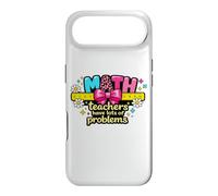 Welcome Back to School First Day Math Teacher Ready Learning Case for iPhone Air