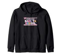 Welcome Back to School First Day of School Teacher Student Zip Hoodie