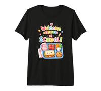 Welcome Back to School Lunch Lady First Day of School Chibi Premium T-Shirt