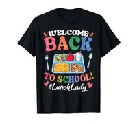 Welcome Back to School Lunch Lady First Day of School Kids T-Shirt