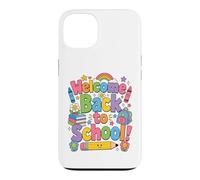 Welcome Back To School Teacher Classroom Pencil Apple Case for iPhone 13