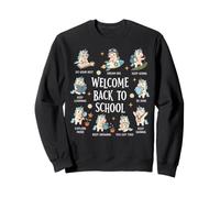 Welcome Back To School Unicorn Motivation Cute Sweatshirt