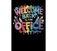 Welcome back to The Office: lined notebook