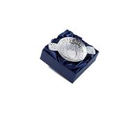 Welcome Beloved Child Pewter Mini Quaich 3"