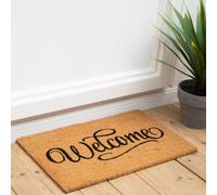 Filta Welcome Coir Doormat - Brown