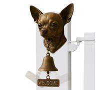 Welcome Dog - Rustic Puppy Entry Sign, Canine Porch Decoration | Wooden Greeting Display, Outdoor Threshold Accent, Pet Hospitality Ornament Stylish Front Door Showcase