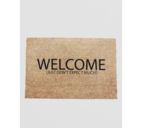 Welcome Don'T Expect Much Doormat