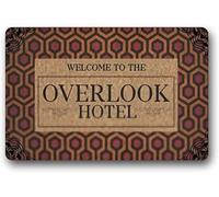 Welcome Door Mats Outdoor The Shining Overlook Hotel Non Slip Floor Mat for Home Bathroom Kitchen Entrance 36X24 Inch