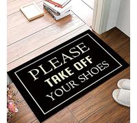 Welcome Doormat Please Take Off Your Shoes Funny Door Mat Indoor Entrance Cute Shoes Take Them Off Doormat Welcome Mats Outdoor 50x80cm