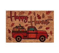 Welcome Doormat Thanksgiving Hello Pumpkin Fall Door Mats,Outdoor Autumn Front Door Mat,Porch Home Halloween Doormats Décor,Rustic Farmhouse Indoor Kitchen Entrance Non Slip Rugs (E-3, 60x40cm)
