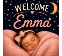 Welcome Emma: A Sweet New Baby Keepsake Story (Three Hearts Personalized Book Series (Emma))