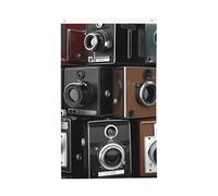 Welcome Garden Flag 3x5 Ft Double Sided Retro Cool Camera Collection Garden Flags for Outside House Flag Decorative Yard Flags Outdoor Flags, Holiday Garden Flags for All Seasons