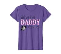 Welcome Home Daddy I Missed You Homecoming T-Shirt T-Shirt