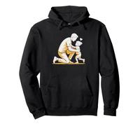 Welcome Home Daddy Sunrise Flag Soldier Coming Family Pullover Hoodie