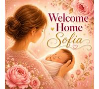Welcome Home, Sofia: A Personalized Baby Keepsake Book for Newborn Girls (Three Hearts Personalized Name Books: Sofia)