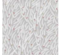 Welcome Home - Victoria Louise Christmas Fabric.100% Cotton. Ideal for Crafts, Patchwork and Dressmaking