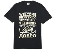 Welcome Immigrant America Multicultural Diversity Inclusion Comfort Colors Adult Heavyweight T-Shirt