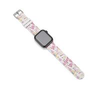 Welcome Las Vegas Silicone Watch Strap 38mm 40mm 42mm 44mm Quick Release Compatible with IWatch Series 10 9 Ultra 8 7 6 5 4 3 2 1 SE