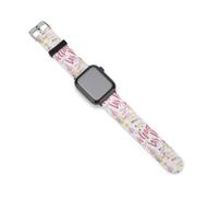 Welcome Las Vegas Silicone Watch Strap 38mm 40mm 42mm 44mm Quick Release Compatible with IWatch Series 10 9 Ultra 8 7 6 5 4 3 2 1 SE
