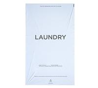 WELCOME Laundry Bags Hospitality - 14 X 24 Hotel Laundry Bags - Tear Tape Tie Closure White Plastic (Case of 1000)