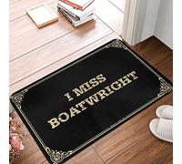 Welcome Mat I Miss Boatwright, For Foam Floor Small Room Decor