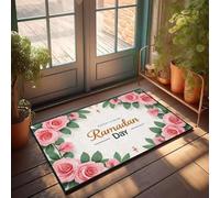 Welcome Mat Ramadan Day - Entry Floor Indoor Non Slip Door Mats For Front