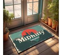Welcome Mats Outdoor Fall Midnight Fantasy: A Castle Under A Blood Moon Doormat Shoes Here Mat Door Mat Indoor Entrance(40X60CM)