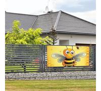 Welcome Party Banner Party Photography Backdrops Photo Background Bee on The Square Door Sign Hanging Banner Flag Wall Hanging Decor Welcome Porch Sign Party Decoration Supplie Small
