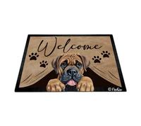 Welcome Paw Boerboel Dog 40X60Cm Bathroom Rug Funny Bath Mat Absorbent Welcome Mat Indoor Outdoor Mats For Hallway Entry Doorstep