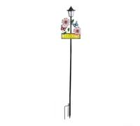 Welcome Sign Solar Stake Light for Front Pathway(B)
