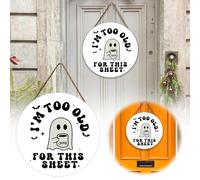 Welcome Signs for Home An Excellent Choice To Transform Into Make Your Holiday Full Of Excitement And Fear5 (C, 30x30cm)