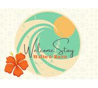 Welcome, Stay Write & Rave: Retro Vintage Guest Book For Vacation Rentals, Airbnb, VRBO, Vacation Home, Bed & Breakfast, Visitor Guest Log