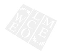 Welcome Stencils Drawing Painting Word Sign Template White Pet