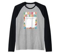 Welcome Summer Camp Interactive Classmates Signatures Item Raglan Baseball Tee