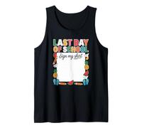 Welcome Summer Camp Interactive Classmates Signatures Item Tank Top